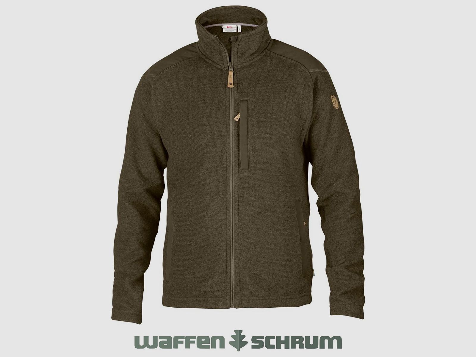 Chaqueta de forro polar Fjällräven Buck Verde Oliva Oscuro