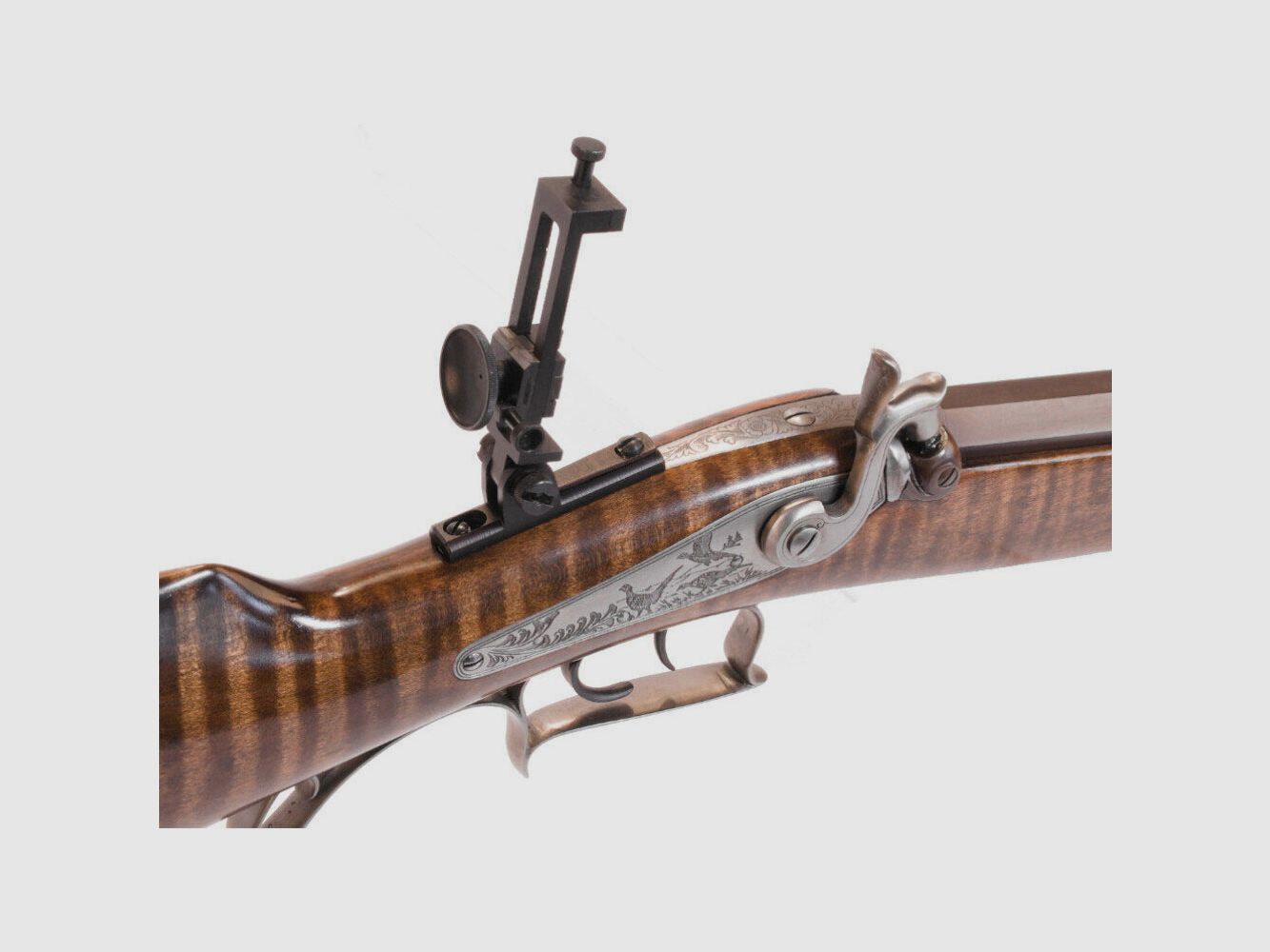 Davide Pedersoli Tryon Target Luxe Flinte Kaliber .50 Tryon, Bild 3 von 6