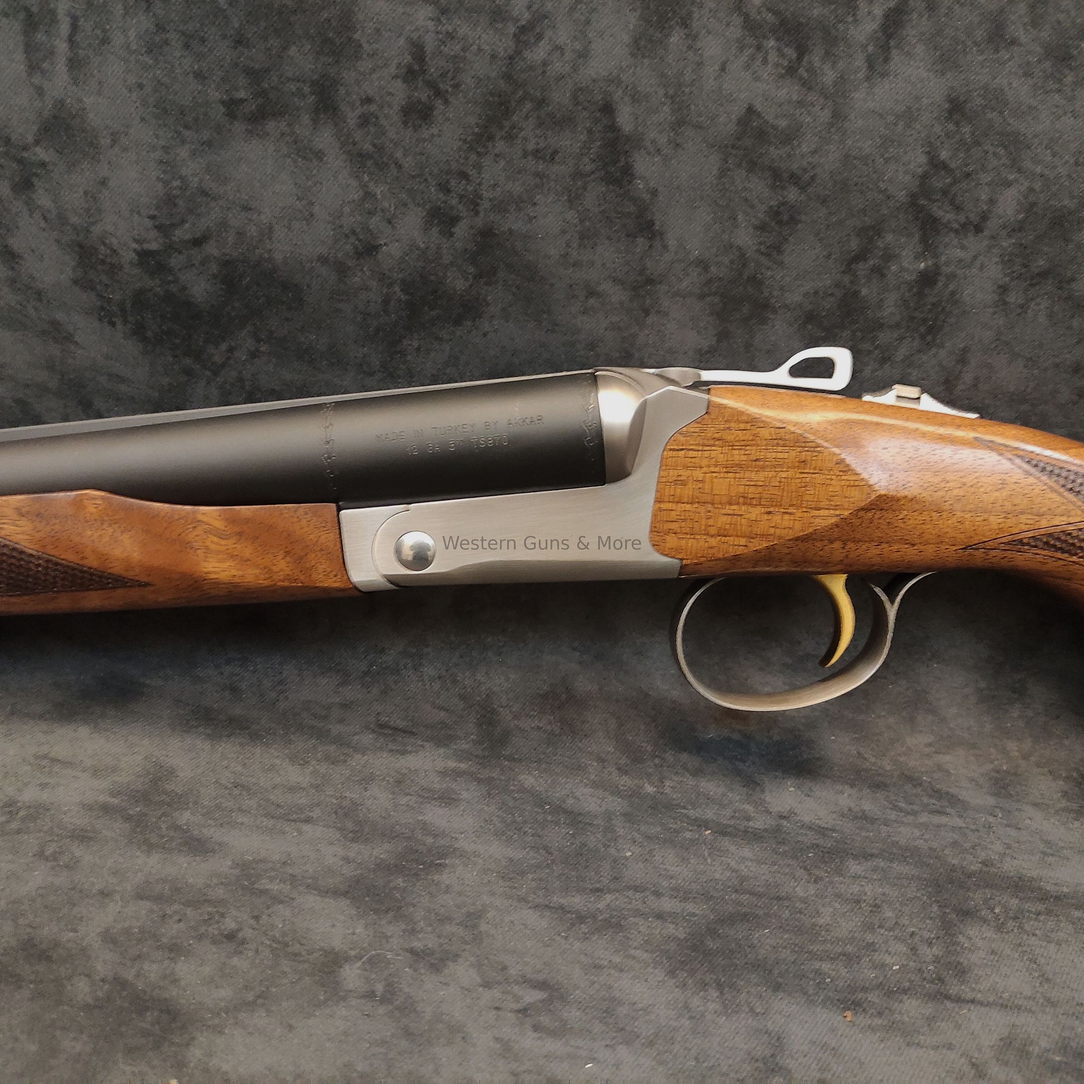 AKKAR Doppelflinte AKKAR Churchill 512 silber Kal.12/76 "Coachgun"