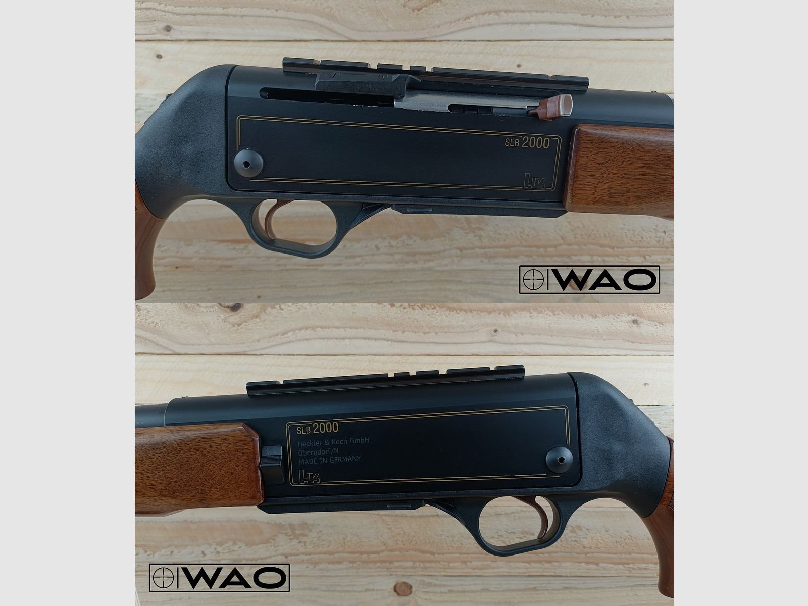 Samopowtarzalna strzelba H&K SLB 2000 kal. .300WinMag - Heckler & Koch *SLB2000 z wyrzutnikiem łusek*