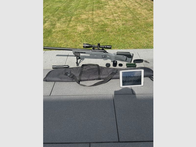 Begadi BSR Scharfschützengewehr / Sniper Airsoft Komplettset