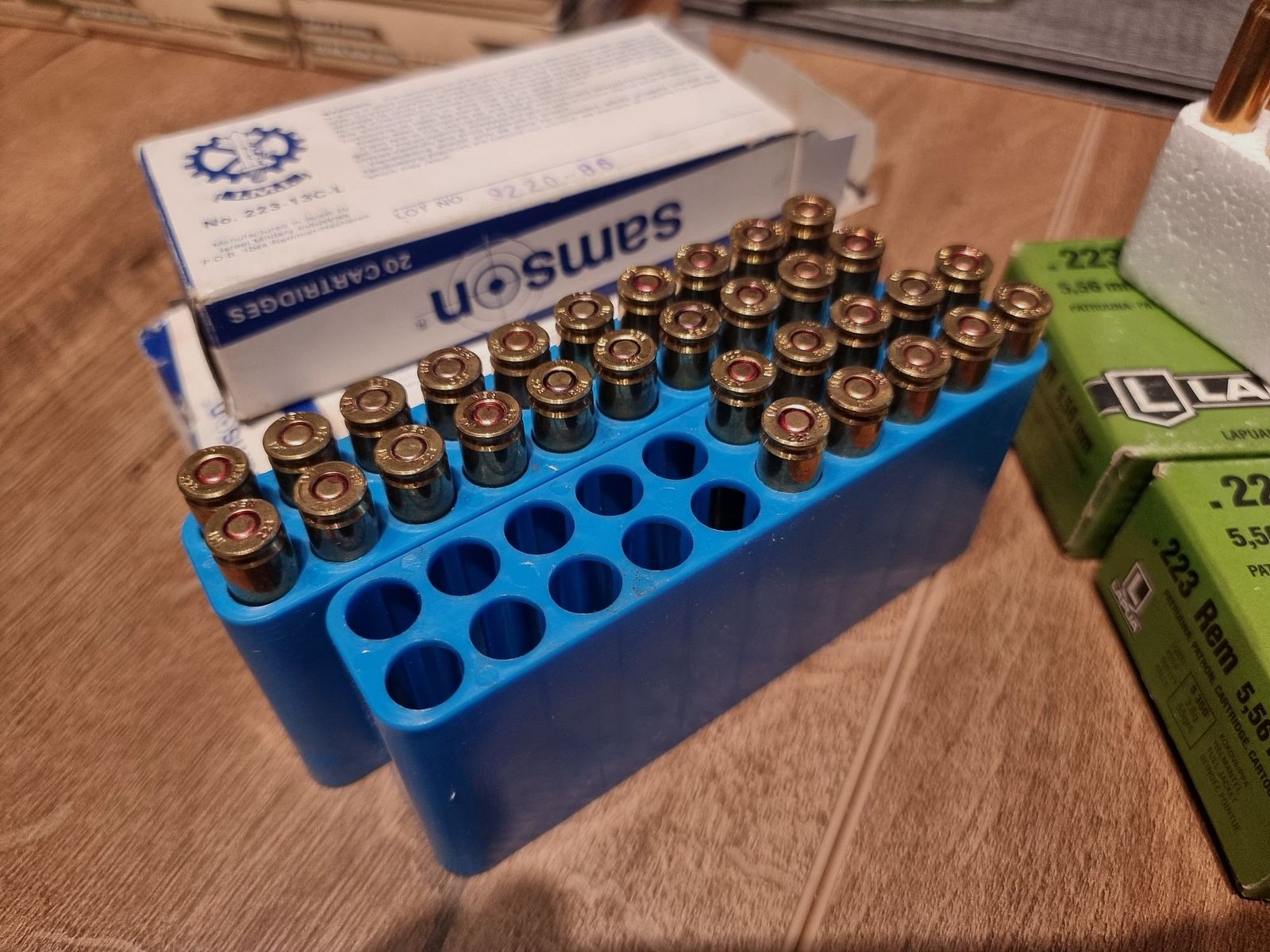 Munition .223 Remington 55gr FMJ - verschiedene Hersteller - S&B Magtech PPU Lapua GGG Norma usw.