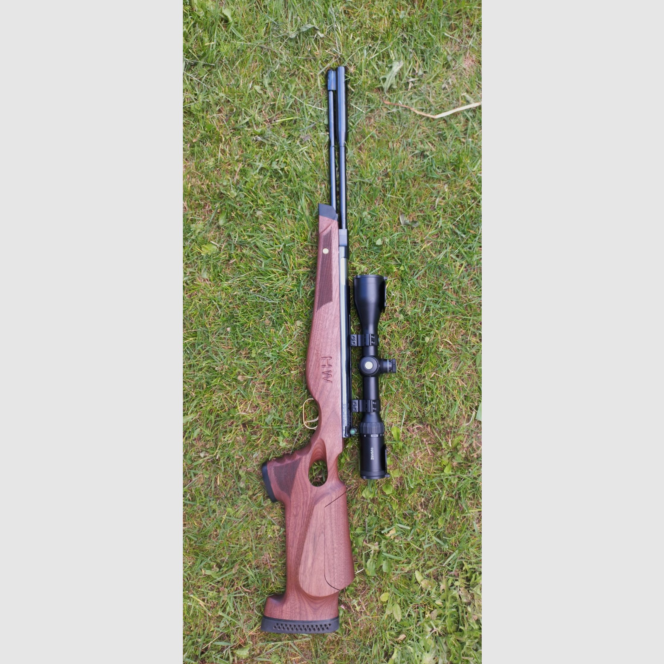 HW 97 K Airjoe Tuning mit Walnuss Custom Schaft Match