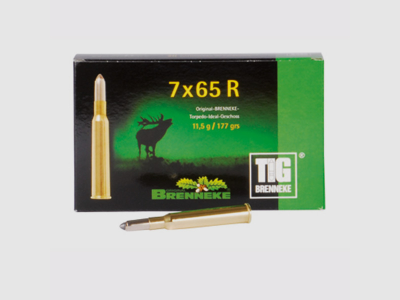 Brenneke 7x65 R 177GR TIG 20 patronen