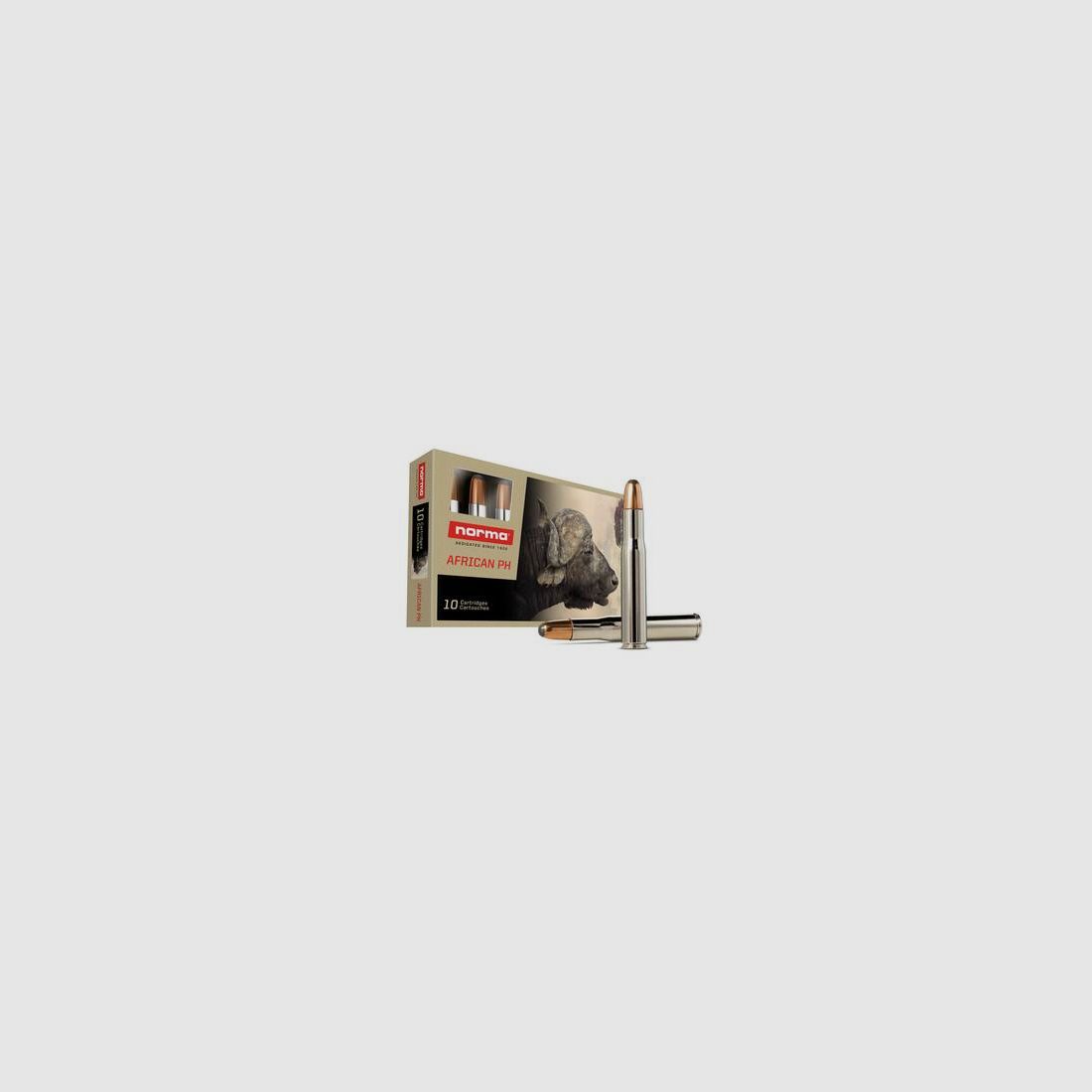 NORMA African PH .404 Jeffery (Rimless Nitro Exp.) Woodleigh Softpoint 29,2g/450gr