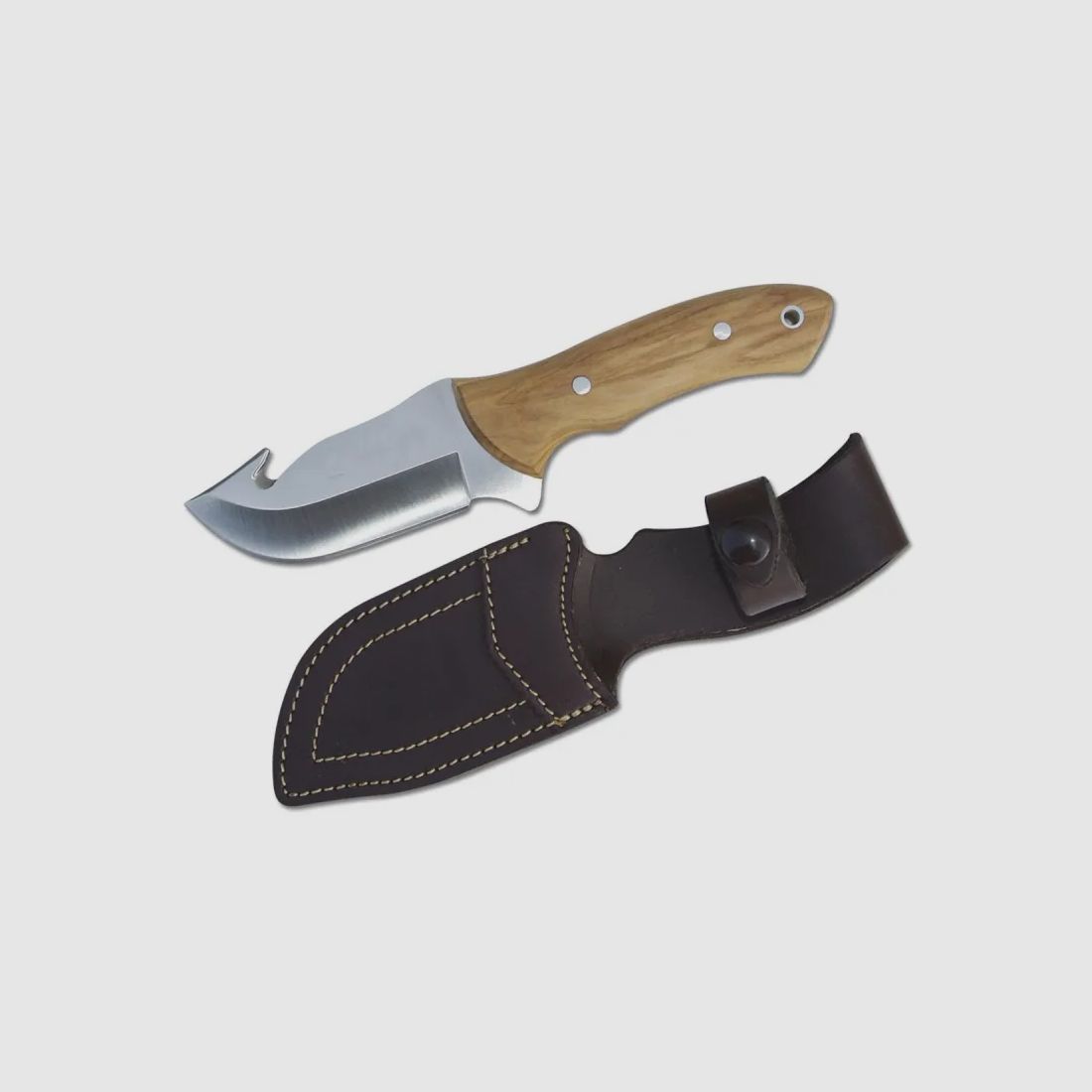Abstechmesser Teakholzgriff, Bild 1 von 2