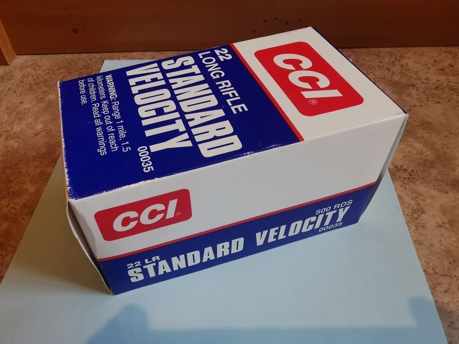 KK .22 Long Rifle von CCI 650 Schuss