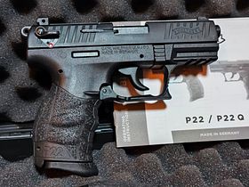 Umarex Walther P22Q + Schreckschussmunition