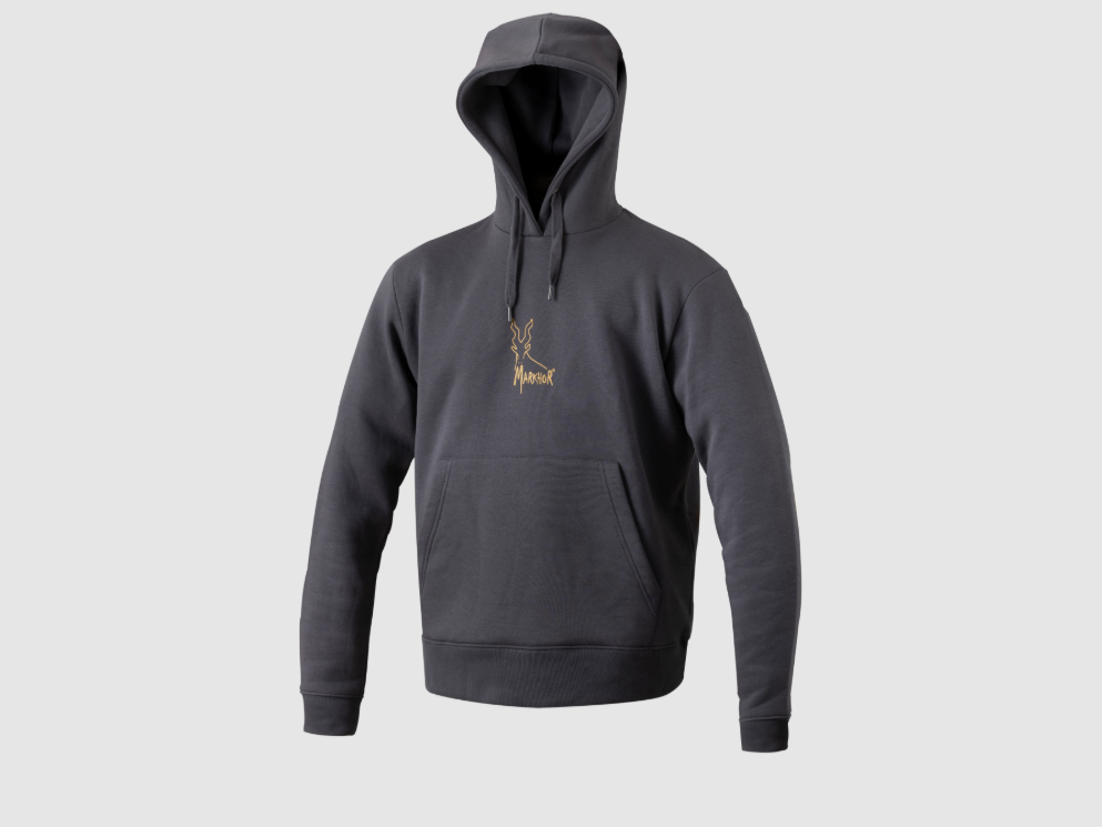 Sweat iconic à capuche antracite XL, image 1 sur 2