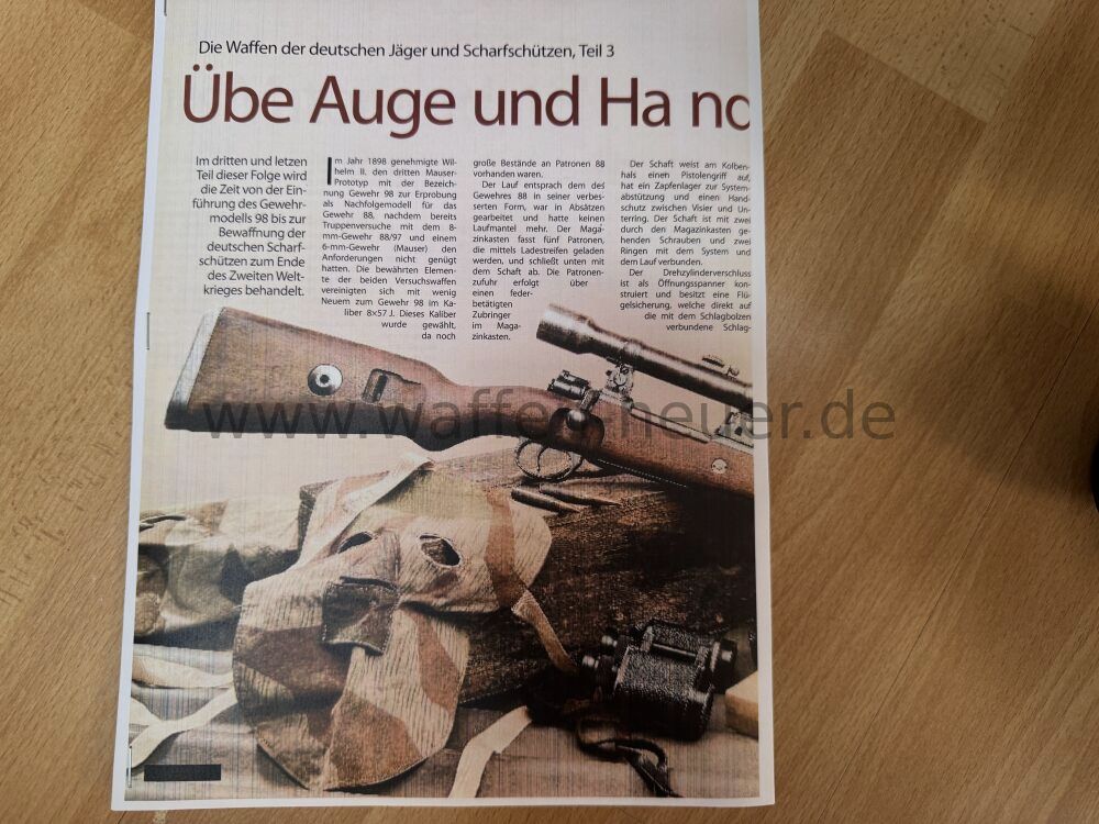 Mauser K98 Scharfschützen Karabiner WK II