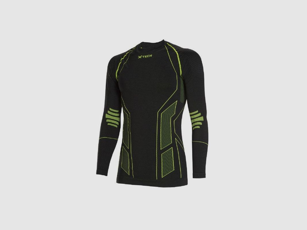 XTECH M/L TITANIUM BLACK T-SHIRT, image 1 of 6