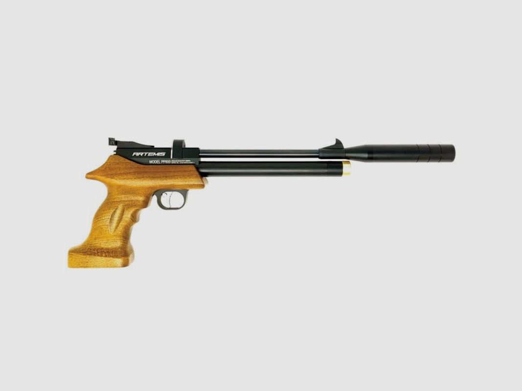 PCP Pistol Artemis/Zasdar PP800R multi-shot with sound suppressor and regulator, image 2 of 3