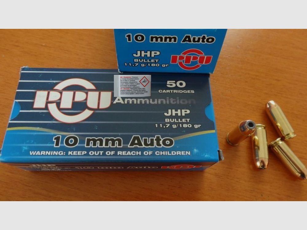 Partizan 50 Partizan Patronen Cal. 10mm 11,7g