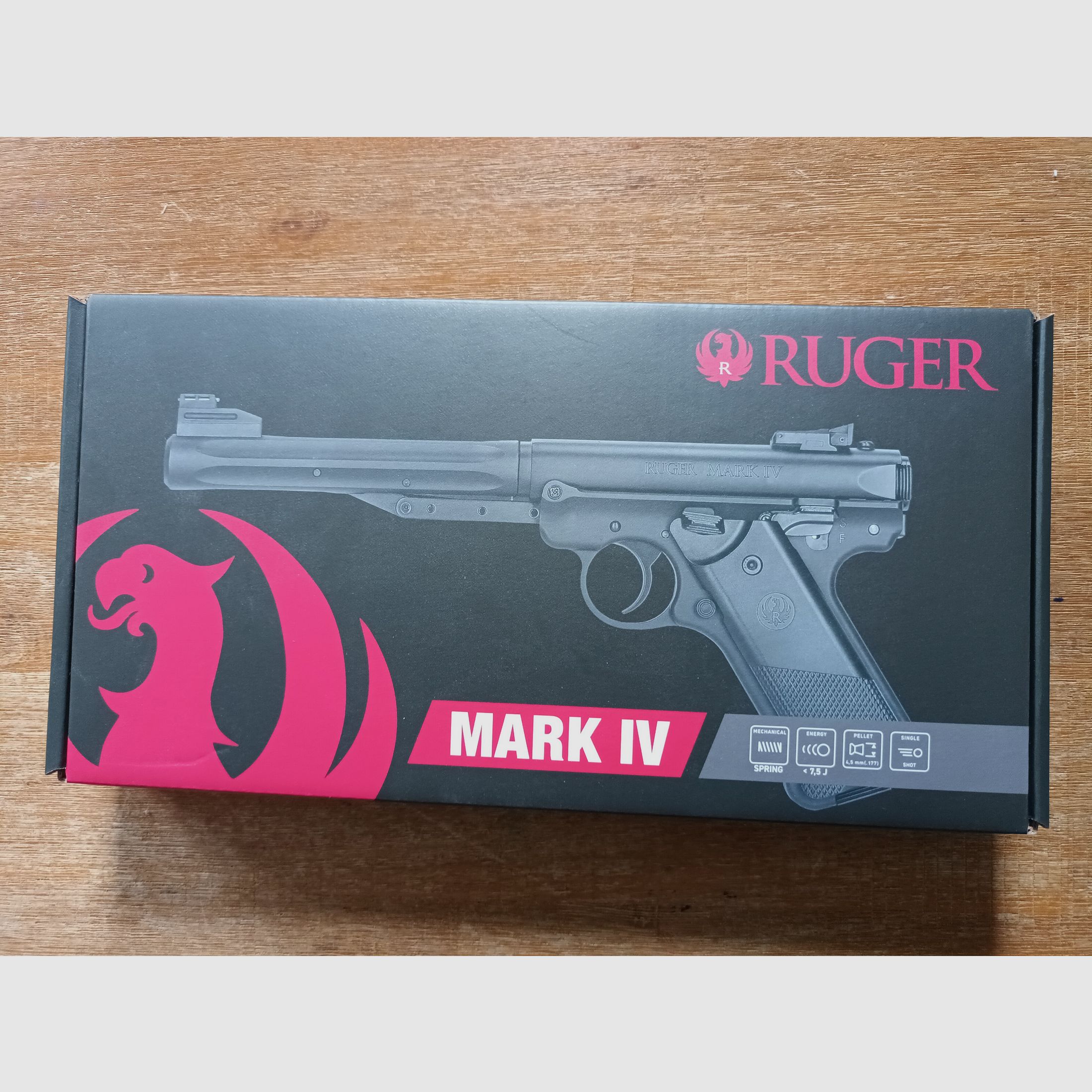 Luftpistole Ruger Mark IV - 4,5 mm Diabolo