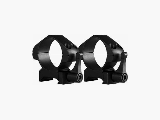 Hawke Precision Steel Ring Mount Weaver Ø30 mm Medium QD-Hebel 2 St. Höhe 7 mm