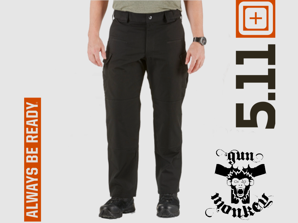 5.11 Stryke Pant W/Flex-TAC TM color 019 Black size 30/30 (74369), image 1 of 6