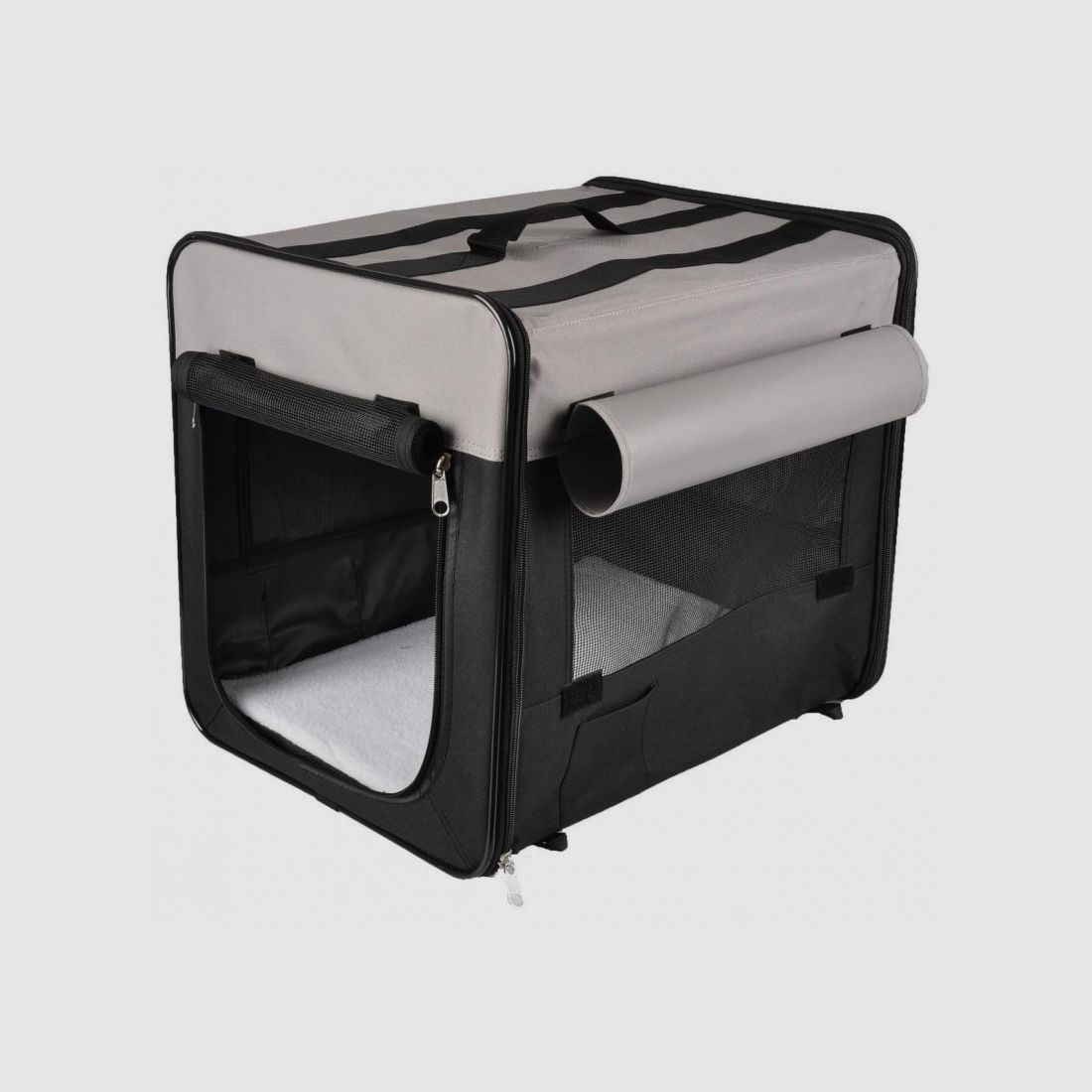 Flamingo Hundebox Smart Top Plus Schwarz 46x36x41cm