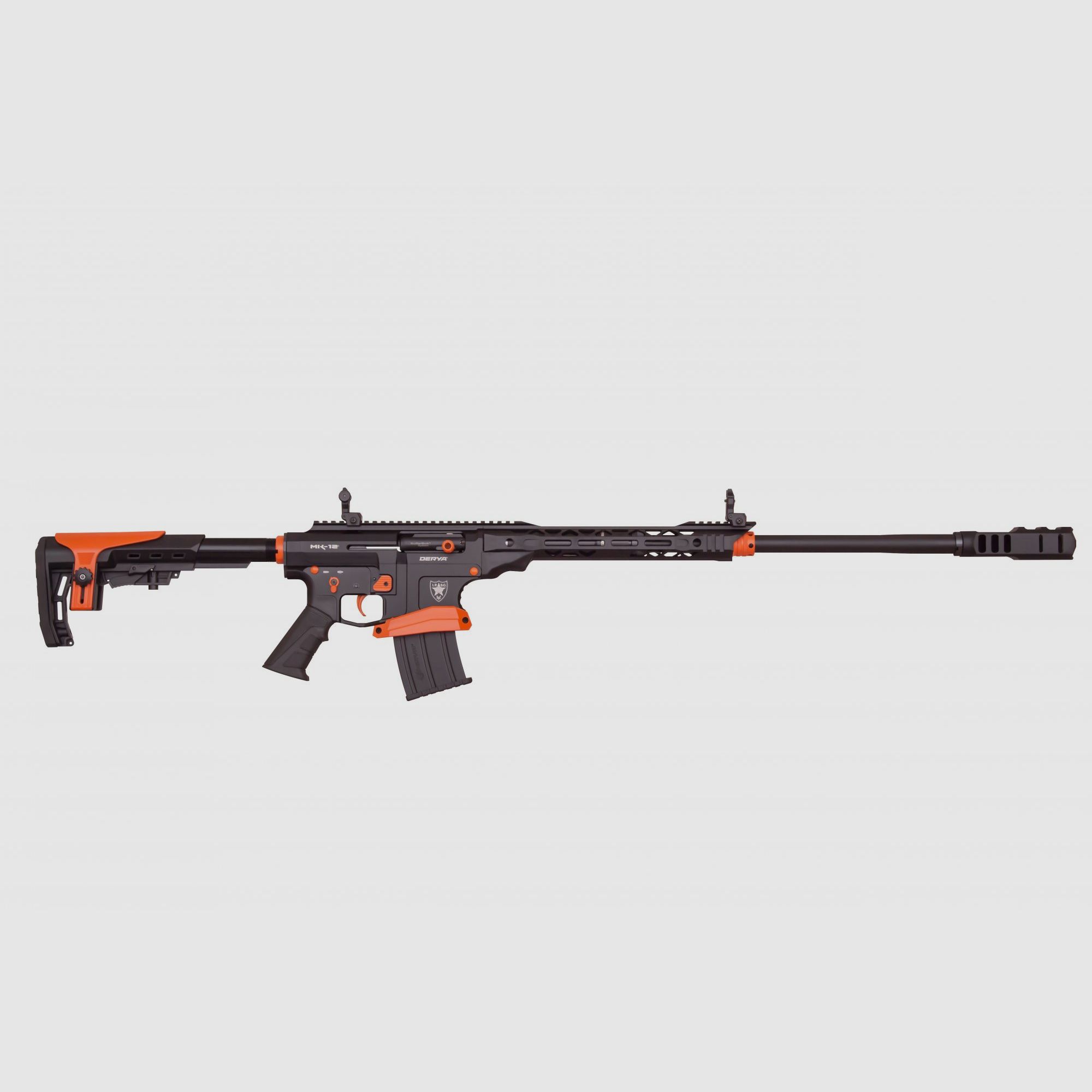 Selbstladeflinte DERYA MK-12 IPSC Orange Kal. 12/76 Lauf 50cm, Bild 1 von 3