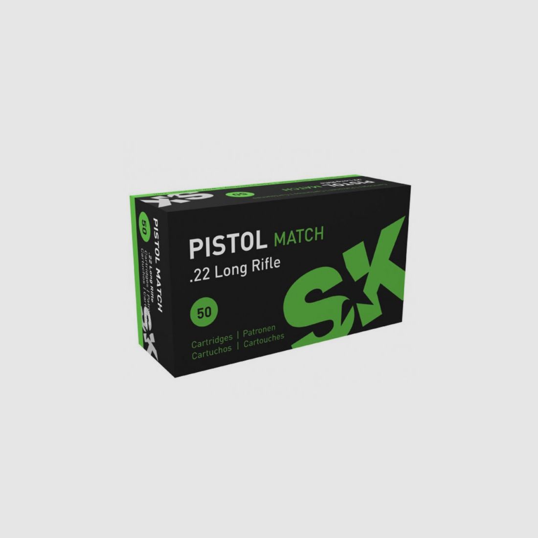 SK PISTOOL WEDSTRIJD - .22LR - 2,59 G / 40 GRS. - 50 STK.