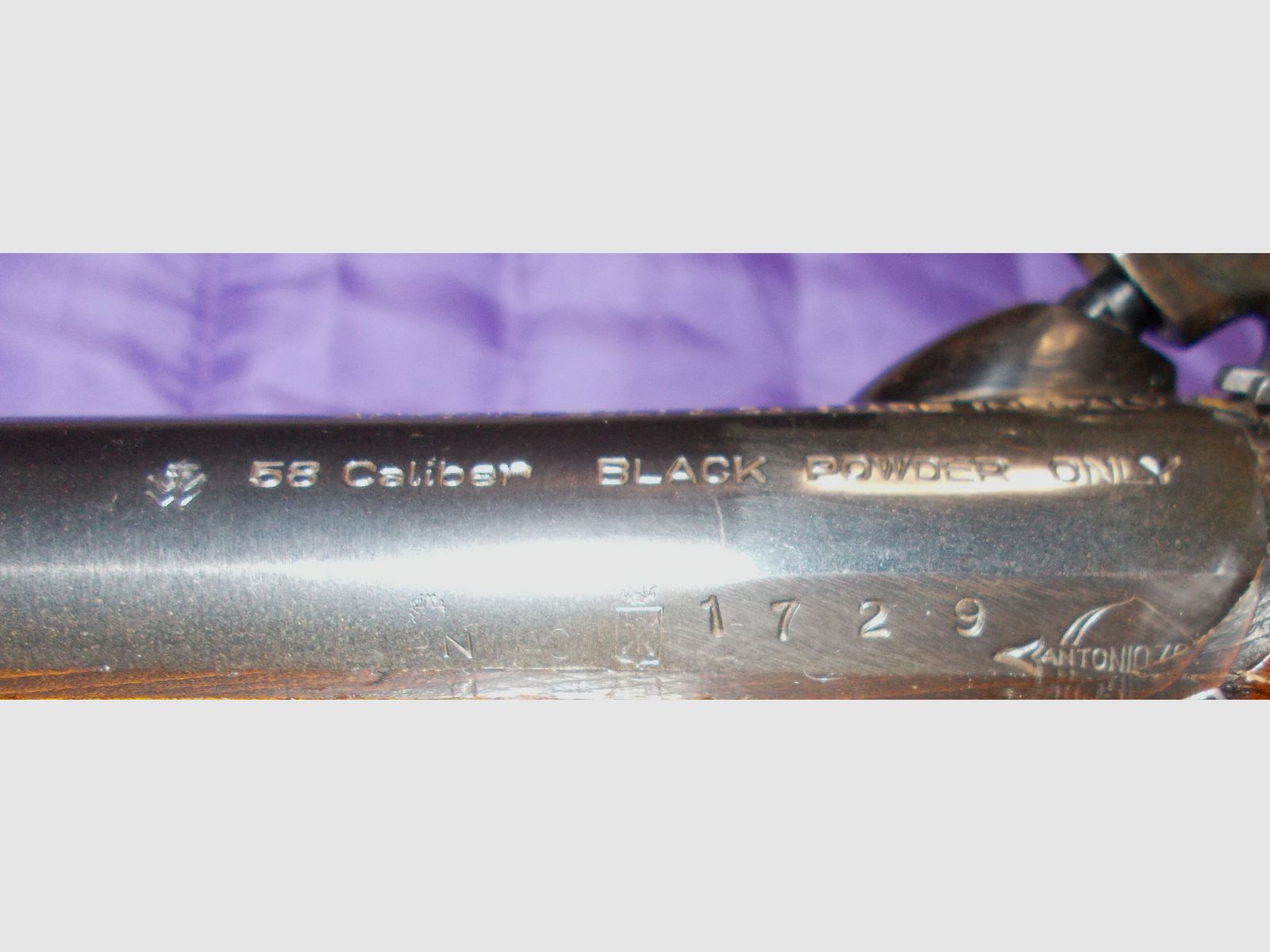 Vorderlader Antonio Zoli Perkussions Pistole US Cavalry / Zouave .58 