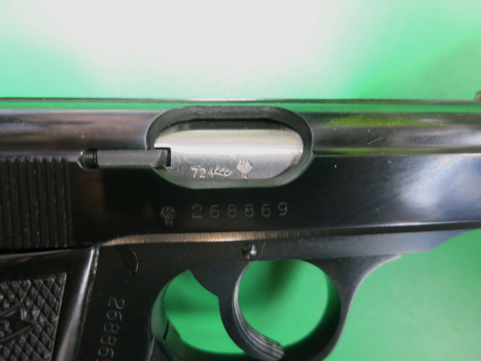 Halbautomatische Pistole, Walther PPK/S, Kal. 7,65 mm Browning, wie neu       #76