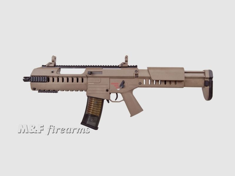 GSG G14 GCS EBB Blowback S-AEG 6mm BB Tan Semi-Auto