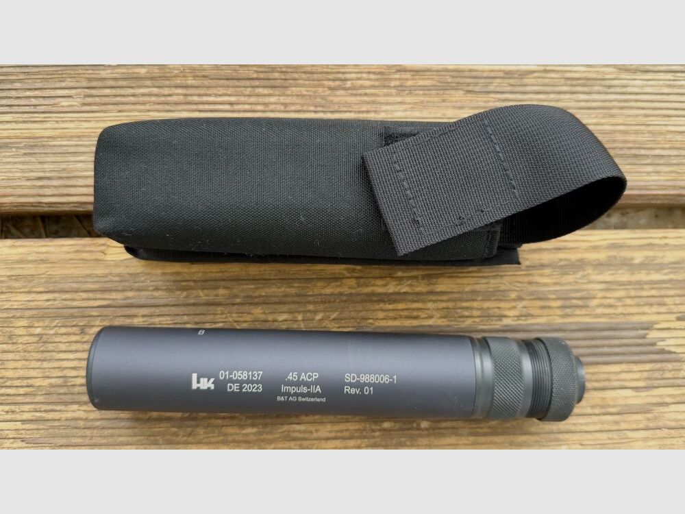 Schalldämpfer B&T AG SD f. MARK 23/SOCOM .45Auto