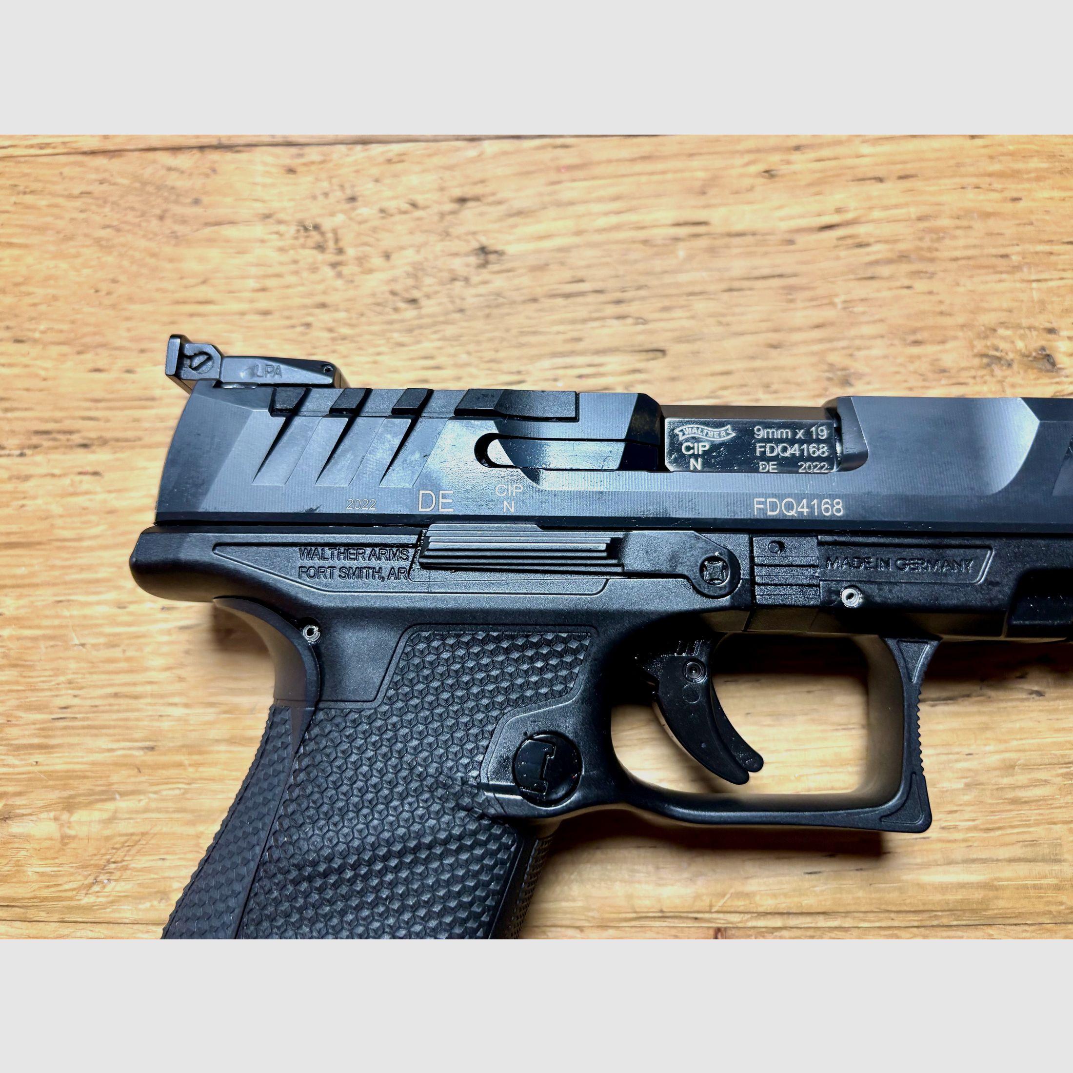 Walther Pistole PDP Full Size – 5" OR 9mm mit LPA Visierung