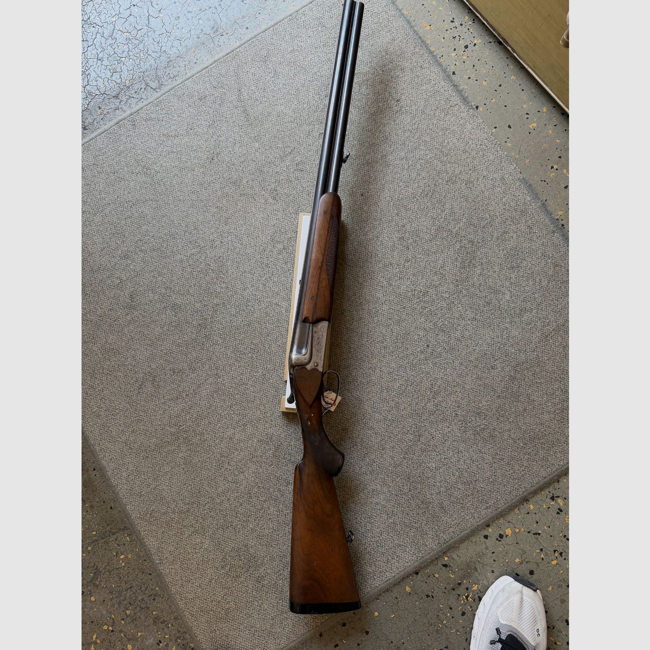 Merkel 200E doble escopeta de cañones cruzados 16/70 con eyector