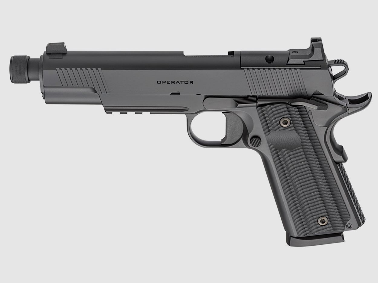 1911 Operator 5,75" AOS Canon Fileté Noir