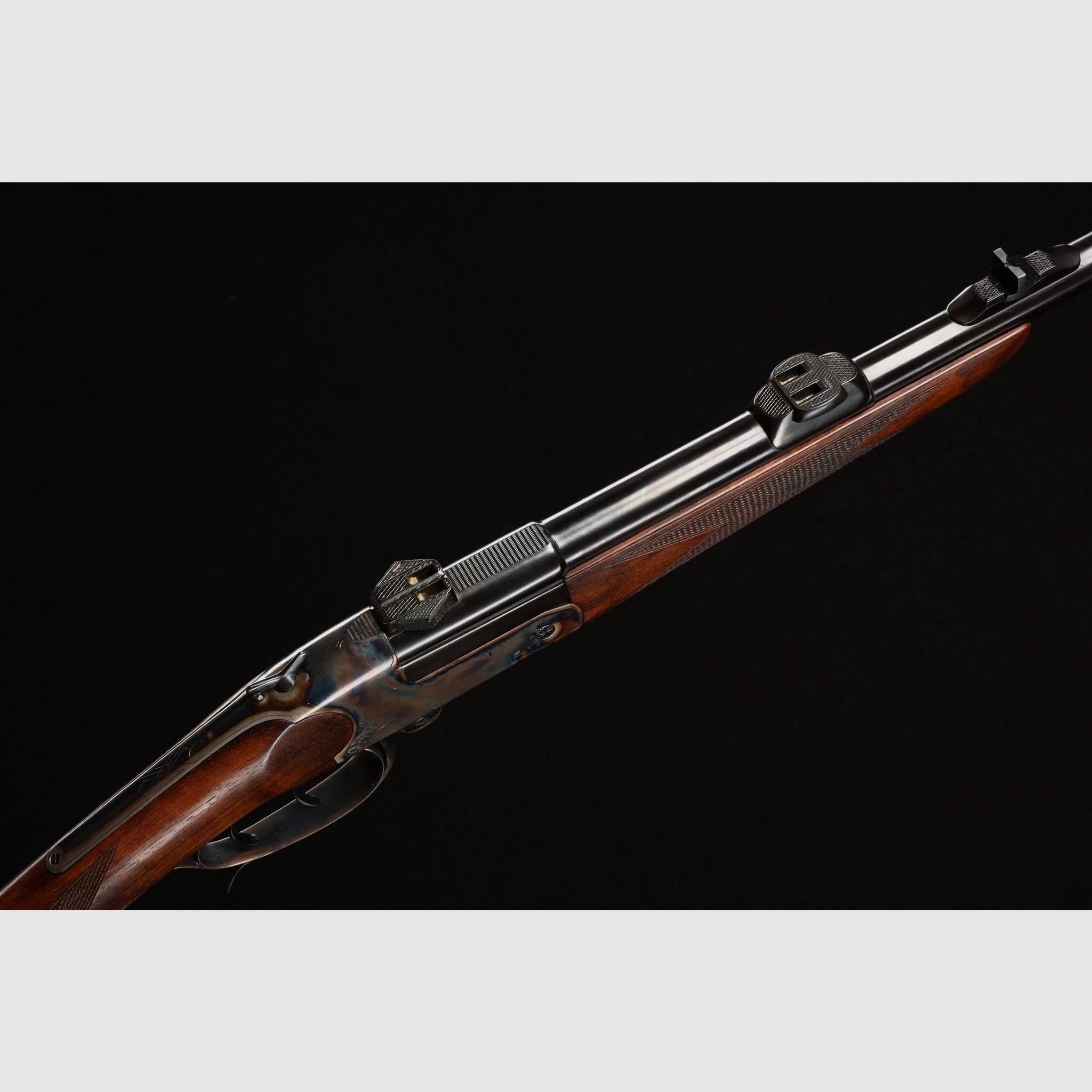 Sauer hunting rifle in caliber 8x48R.