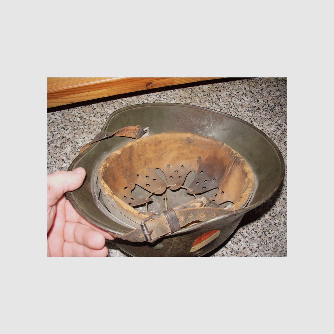 Original steel helmet M35 Kriegsmarine from WW2