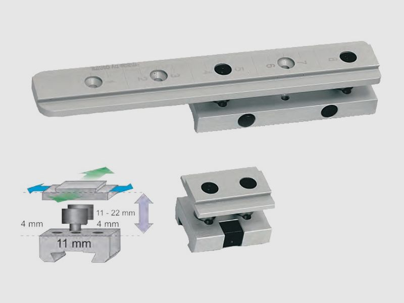 Centra Tele Flight Anschütz Mod. 54 Visierlijnverhogingen