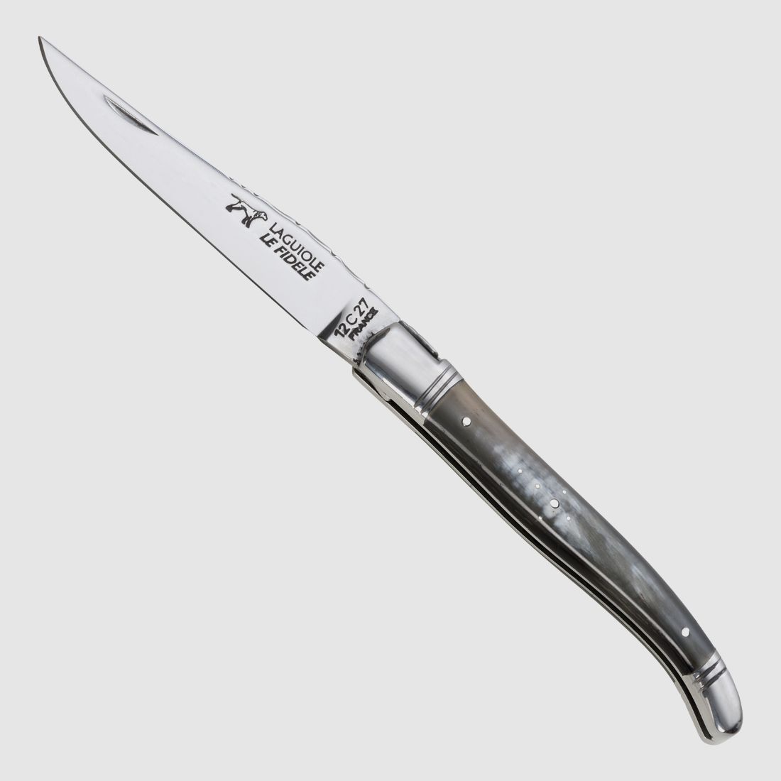 Taschenmesser Horngriff Laguiole LeFidele §42a konform legal führen