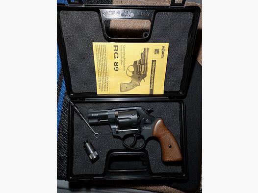 Röhm RG89 Schreckschuss Revolver brüniert (PTB 976)