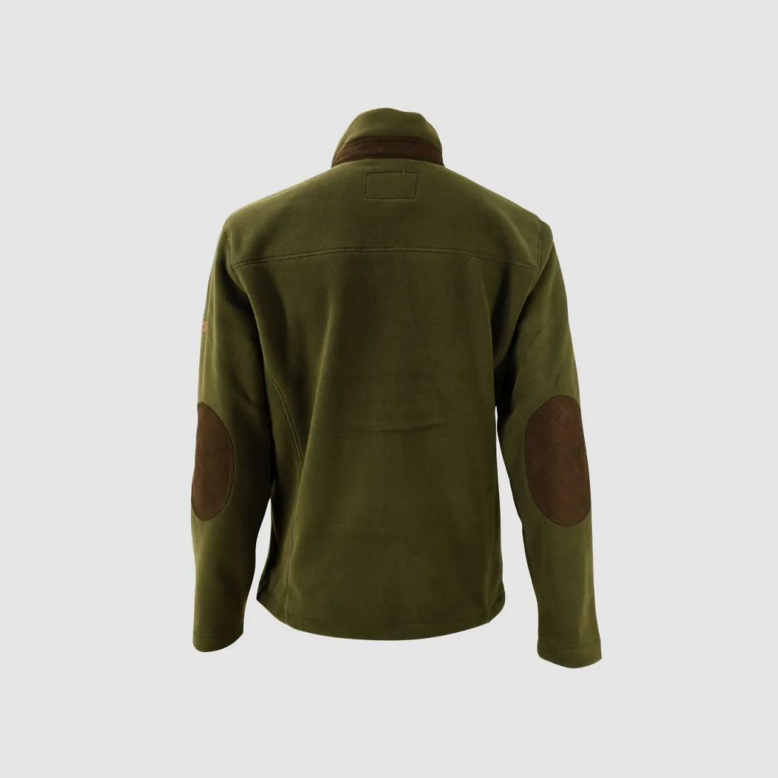 Fleecejacke mit Stickerei aus Polyester khaki braun Größe M bis 4XL, Bild 7 von 15