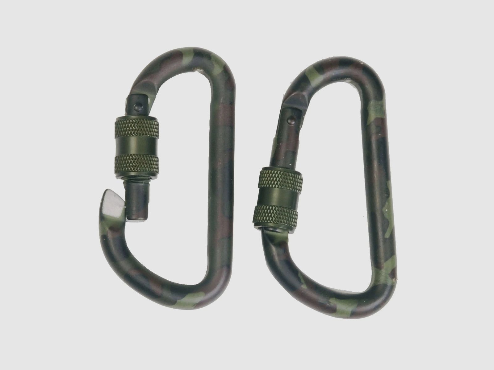 Mil-Tec Karabiner Schraubverschluss 2er Set