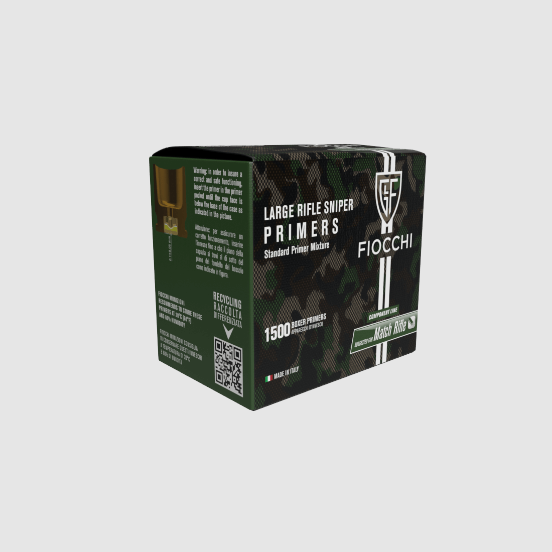 Primer Fiocchi large sniper rifle VE1500