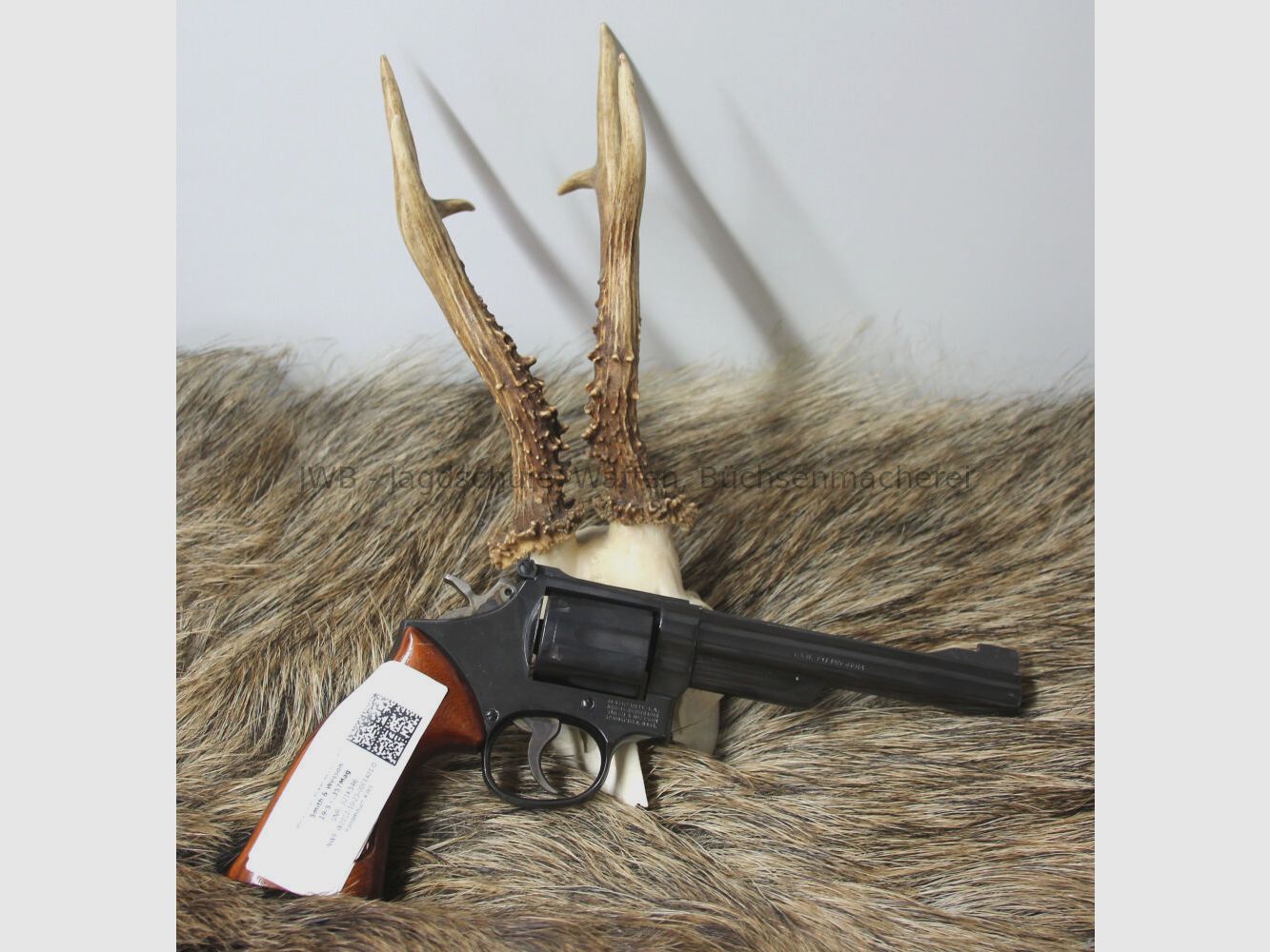 Smith & Wesson 19-5 mit 6"-Lauf brüniert