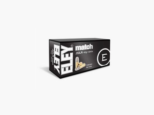 Eley Match por 50 unidades