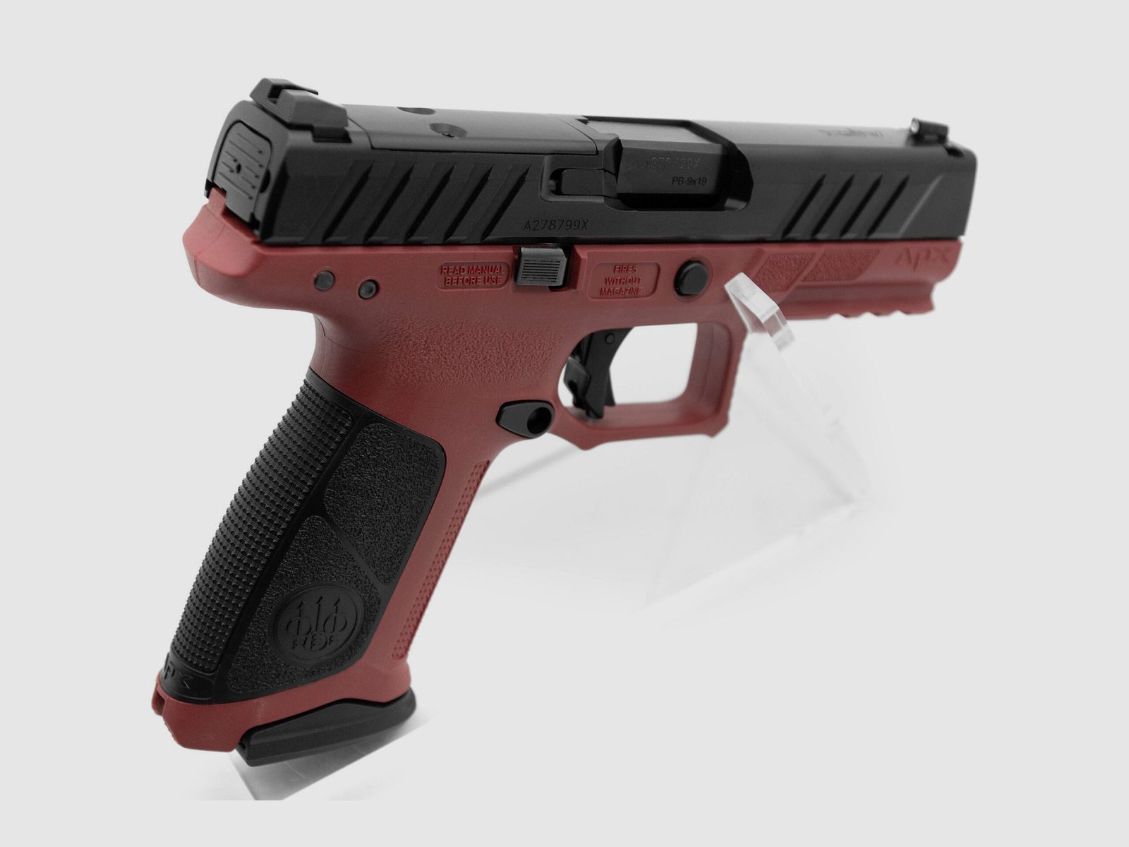 Beretta APX 2. Generation, Sonderversion Cherry Red, Neuwaffe, 9 x 19 mm, Bild 3 von 4
