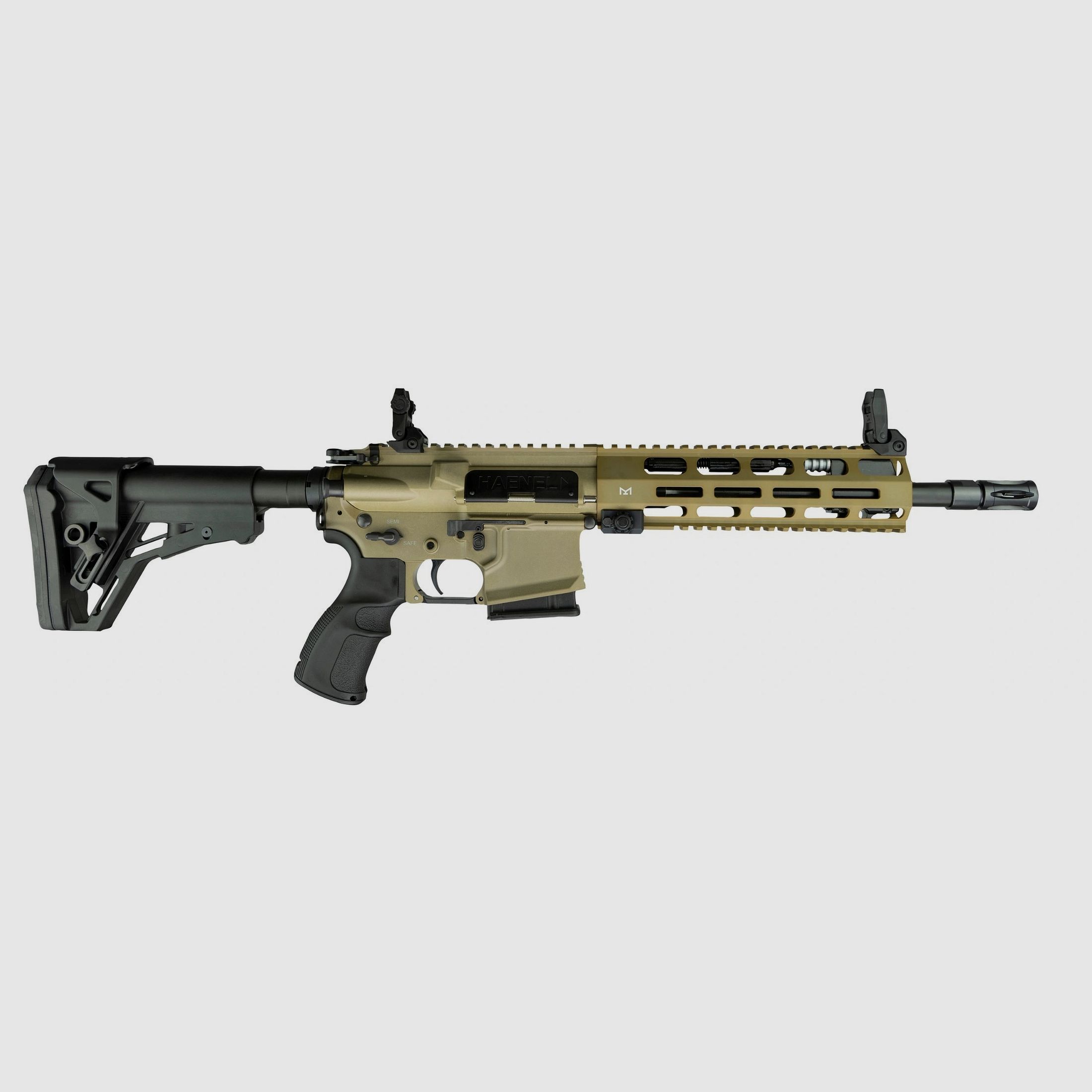 Haenel Selbstladebüchse CR223, 10,5" Lauf, Sand