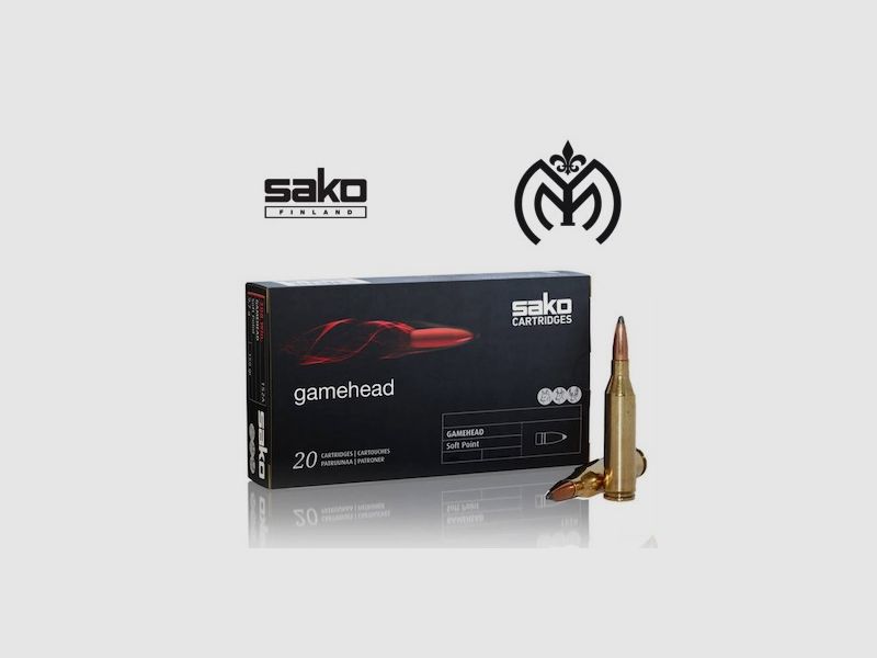 Sako 243 Win GAMEHEAD PRO Tipped Soft Point BT 90gr (20 stuks)