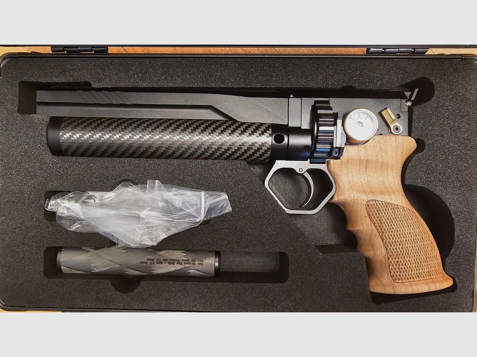 HUBEN GK1 pistola de aire NUEVA + silenciador