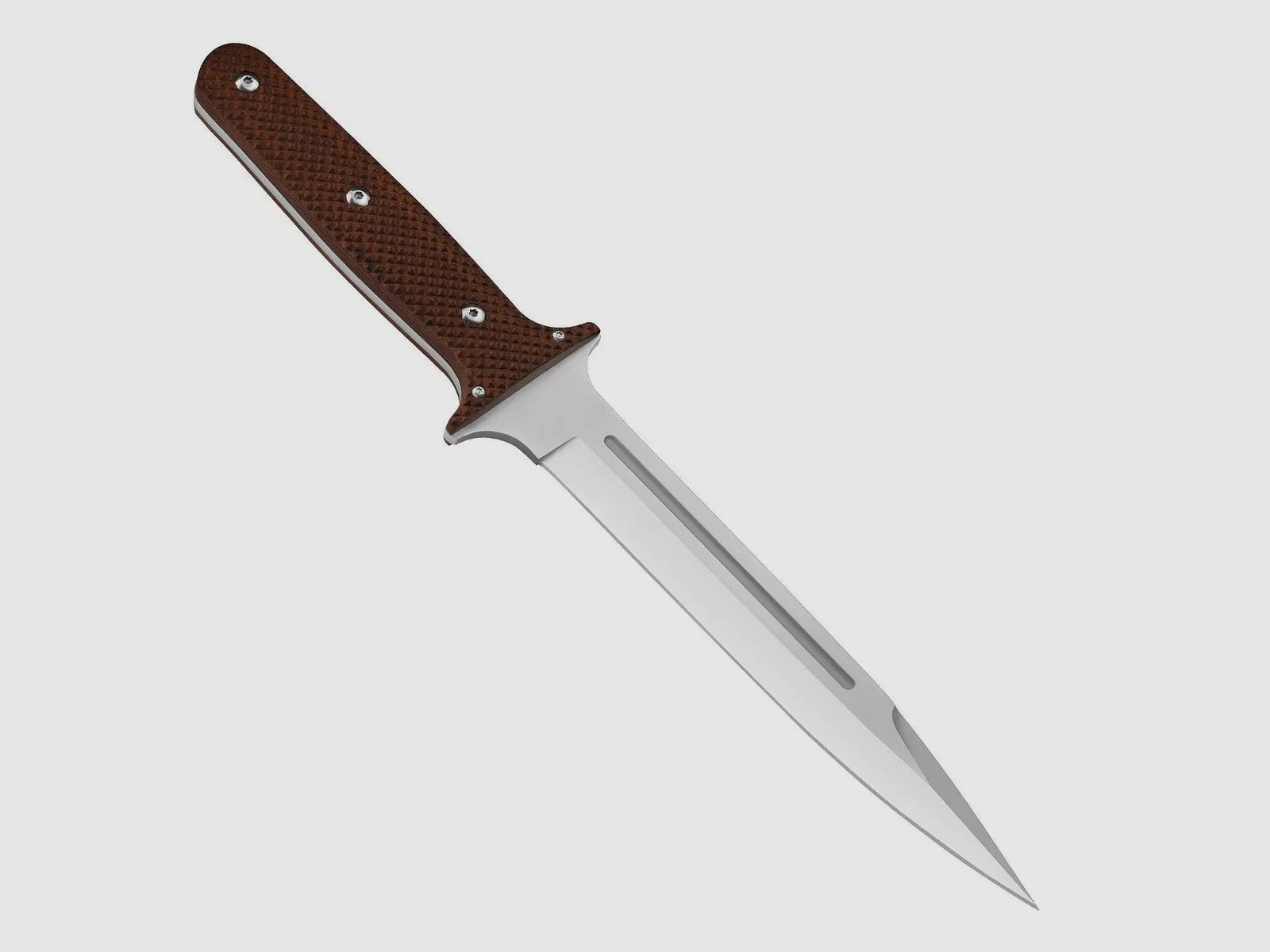 PUMA XP pig sticker 13, couteau de scalpe, pakkawood marron avec peau de poisson, étui en cuir
