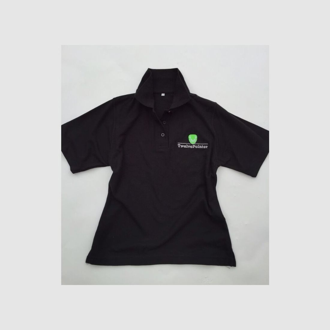 Twelvepointer Damen Polo Shirt schwarz L