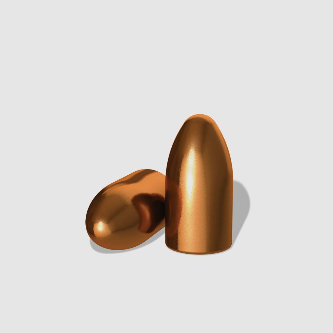 H&N 38/357 Geschosse HS - RN – Round Nose - 158gr.