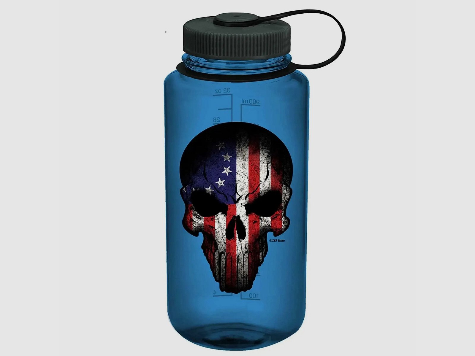 7.62 Design 7.62 Design Trinkflasche Nalgene 501 Skull 950 ml blau