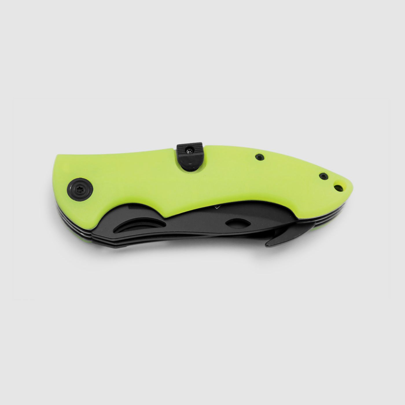 PUMA XP Trifecta 3-Klingen Schliessmesser, Acryl Fluoreszierend