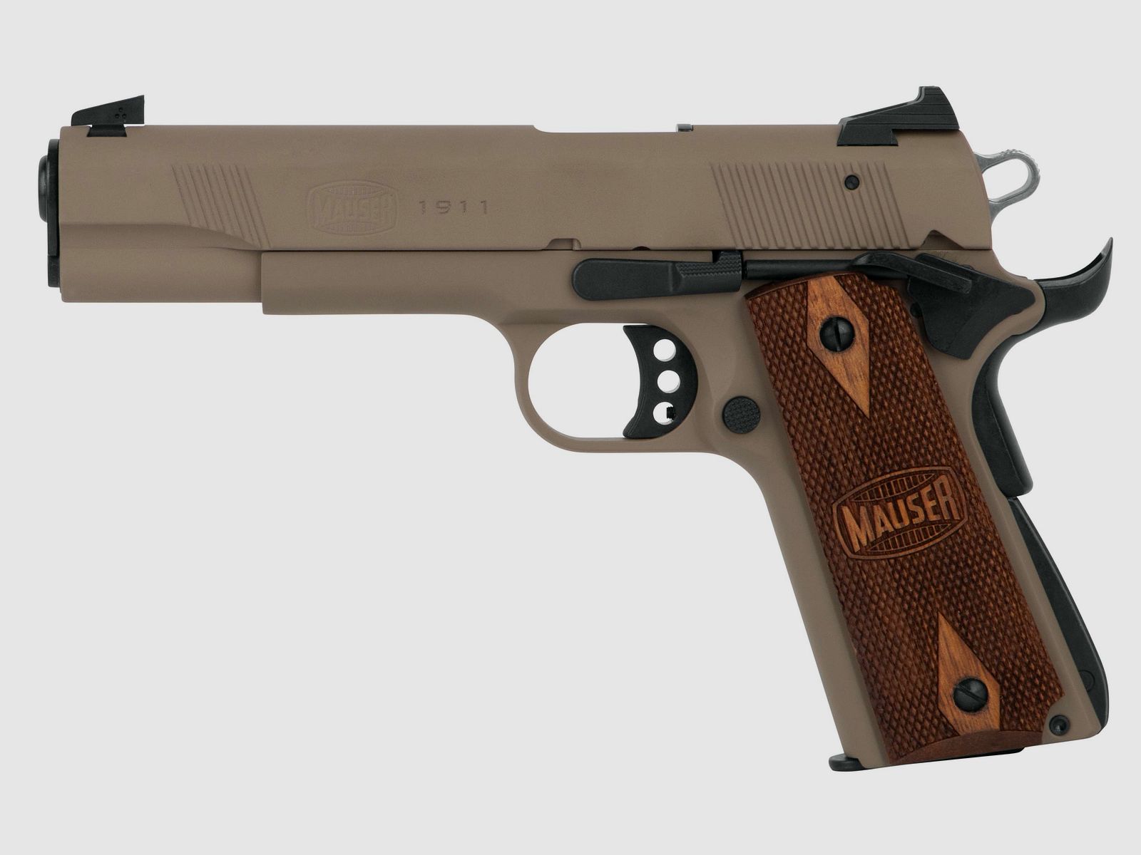 Mauser 1911 US Tan .22lr HV - Semi-automatisch Pistool